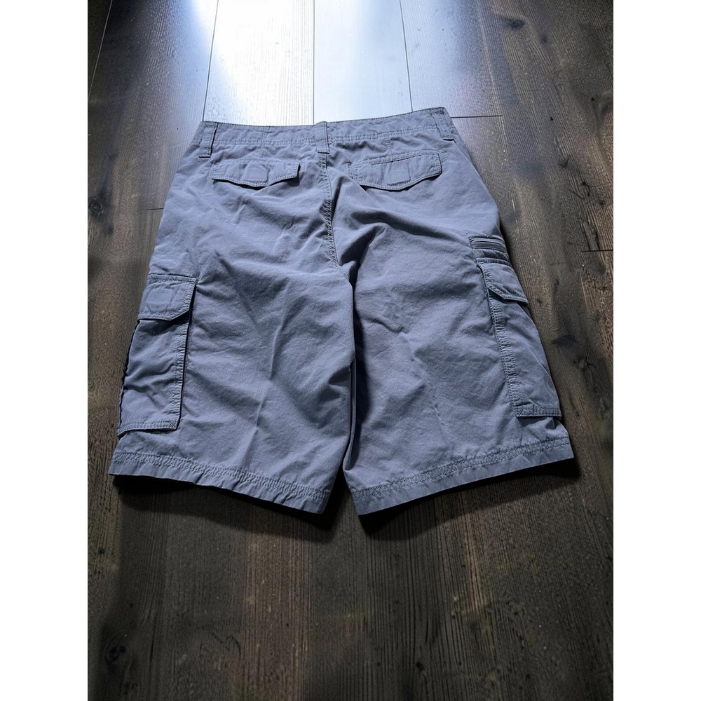 Sonoma Cargo Shorts Men 30 Gray Cotton Blnd Multi Pocket Hiking Outdoor Gorpcore - Picture 2 of 6
